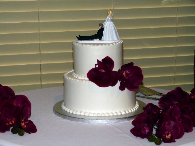 The wedding cake